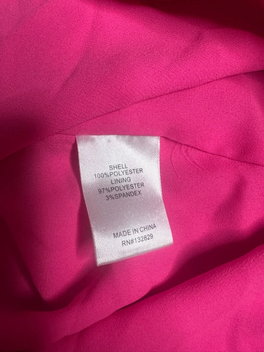 Lovers + Friends Teddy Mini Dress XS hot pink ruffle sleeveless sexy flirty date - Picture 11 of 12